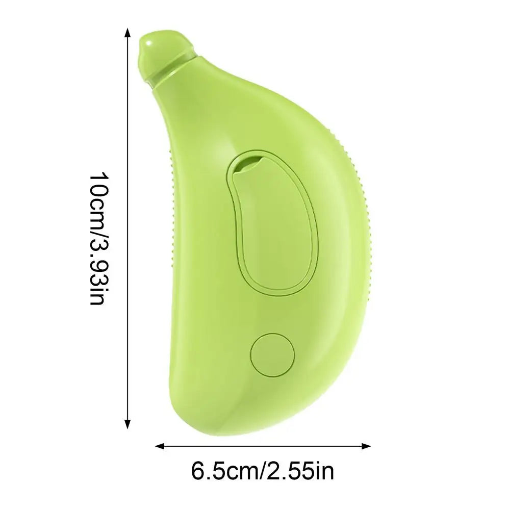 Brosse Vapeur 3-en-1 pour Animaux – Massage, Démêlage & Épilation | Recharge USB & Pulvérisation Vapeur Douce