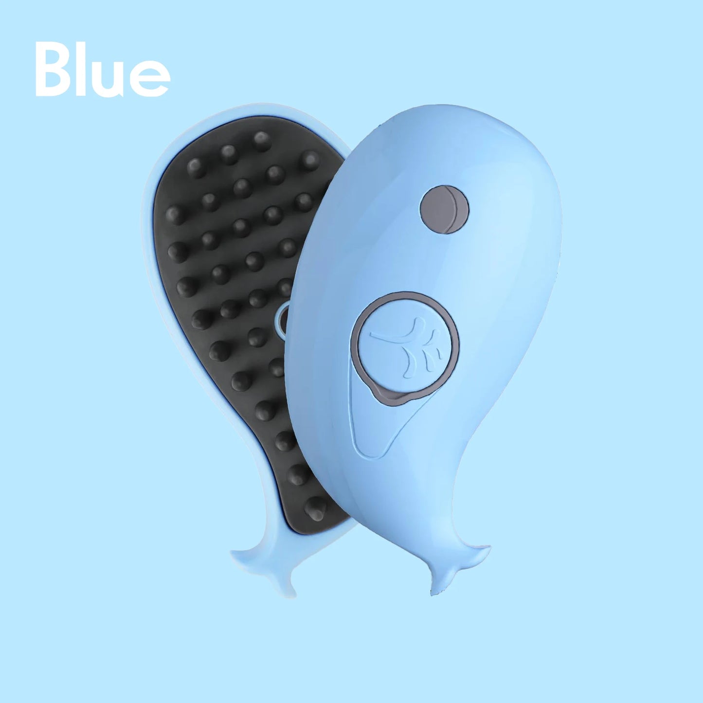 Brosse Vapeur 3-en-1 pour Animaux – Massage, Démêlage & Épilation | Recharge USB & Pulvérisation Vapeur Douce