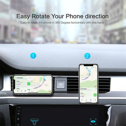 Support Téléphone Magnétique Voiture - Ultra Puissant & Compact
