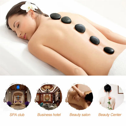 Pierres de Basalte Chauffantes – Accessoire Bien-être et Décoration SPA Maison