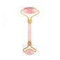 Set de Massage Visage en Quartz Rose – Rouleaux & Gua Sha Antirides