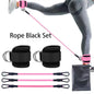 Bandes de Résistance avec Sangles de Cheville – Fitness, Yoga, Entraînement Fessiers et Jambes