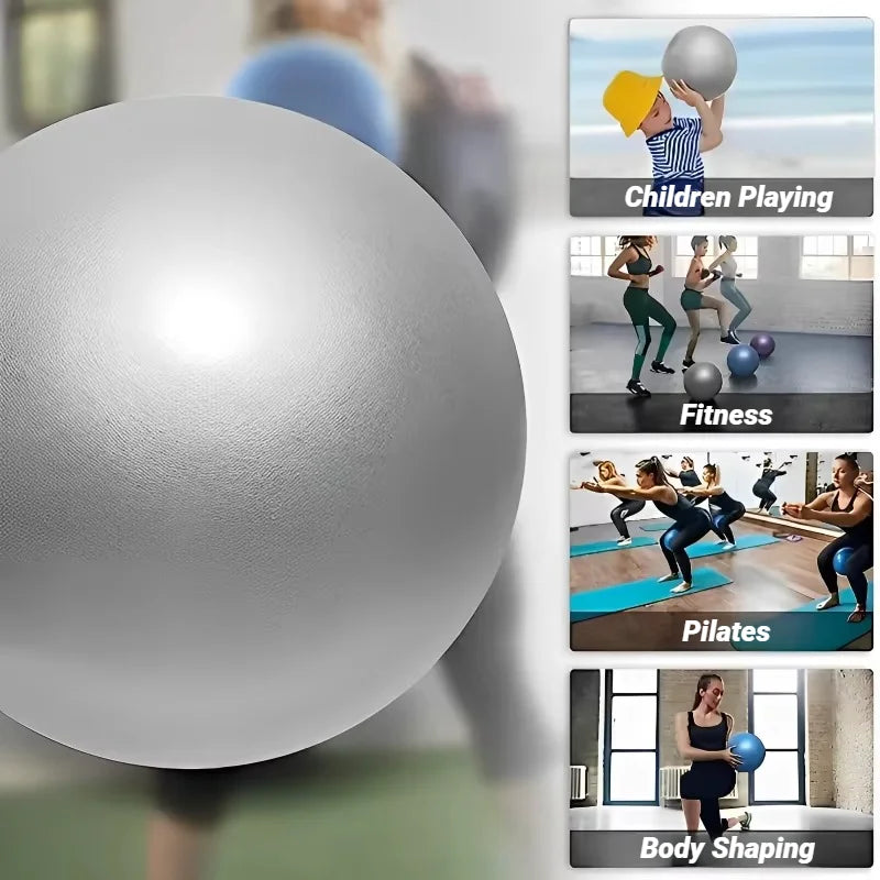 Balle de Pilates 25 cm – Équilibre, Fitness & Yoga | Anti-éclatement & Surface Antidérapante
