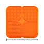 Tapis à Lécher Anti-Glouton pour Chien et Chat – Silicone Antidérapant & Lavable | Idéal pour friandises, yaourt, repas lents