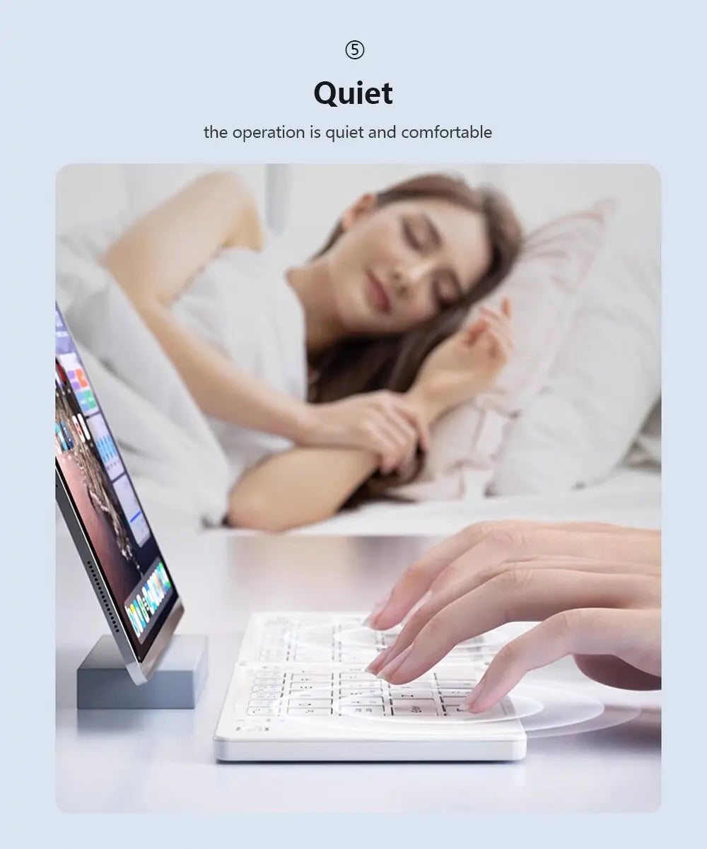 Clavier Pliable Sans Fil Bluetooth – Ultra Compact & Rechargeable pour Windows, Android & iOS