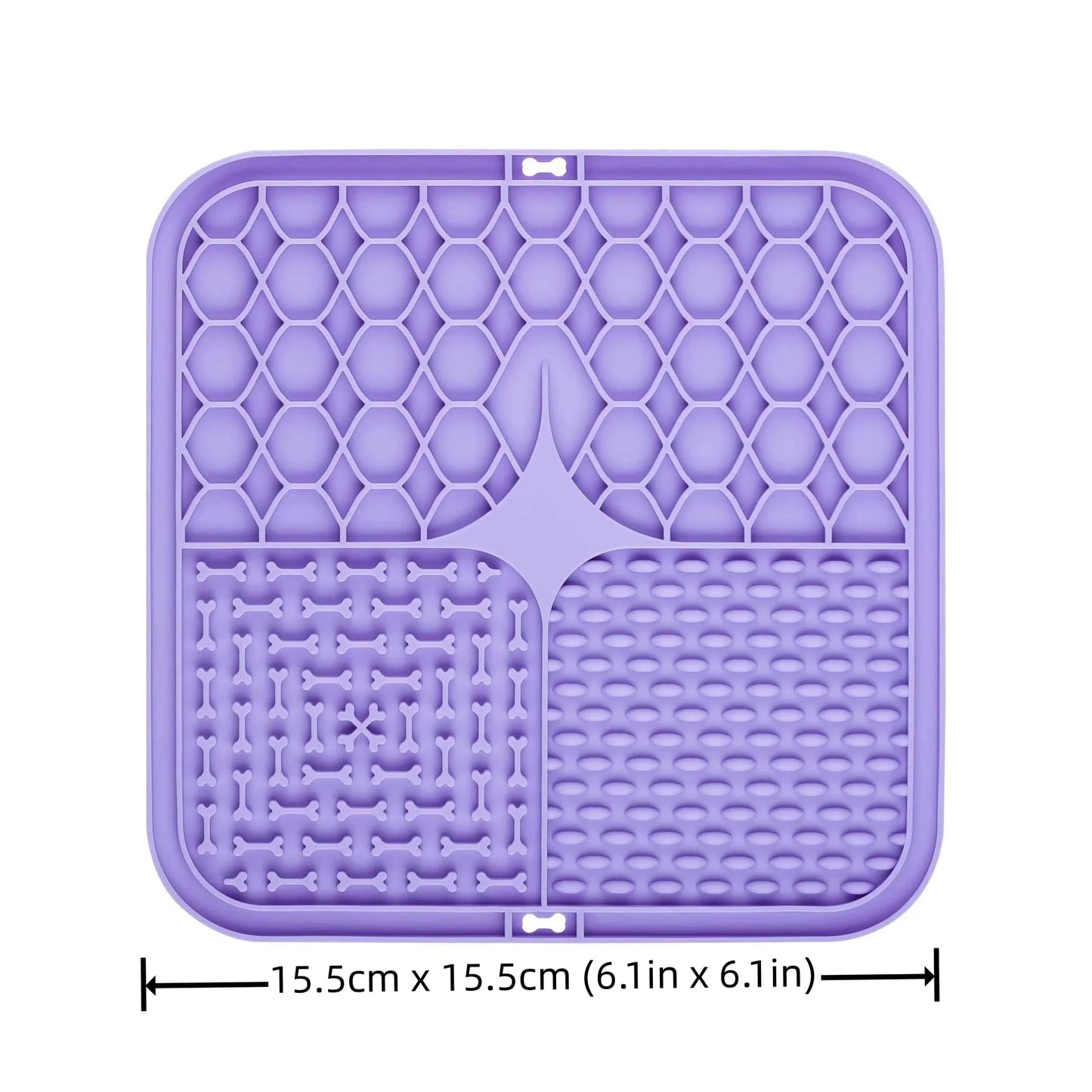 Tapis à Lécher Anti-Glouton pour Chien et Chat – Silicone Antidérapant & Lavable | Idéal pour friandises, yaourt, repas lents