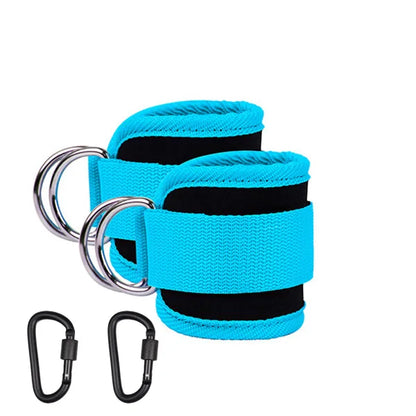 Bandes de Résistance avec Sangles de Cheville – Fitness, Yoga, Entraînement Fessiers et Jambes