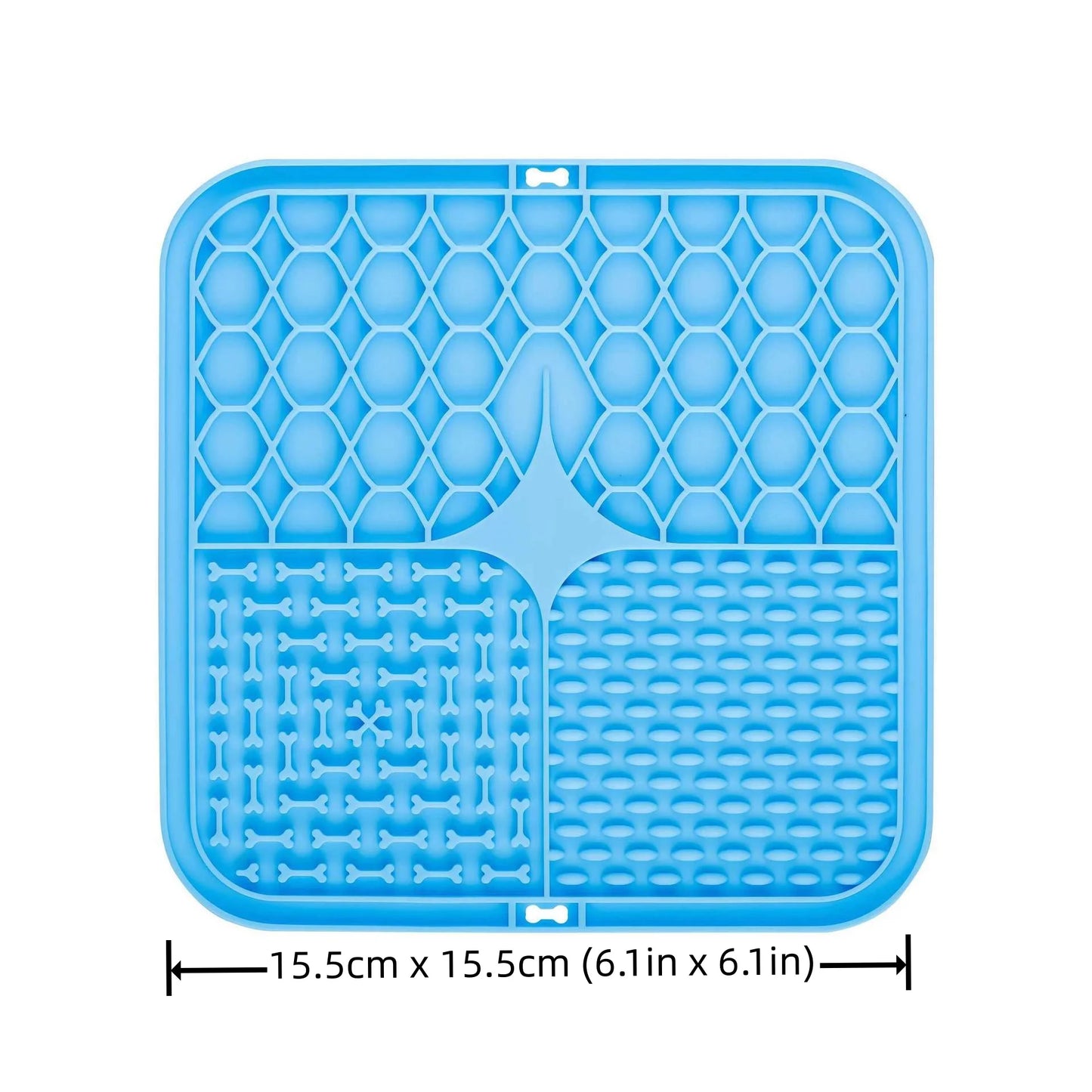 Tapis à Lécher Anti-Glouton pour Chien et Chat – Silicone Antidérapant & Lavable | Idéal pour friandises, yaourt, repas lents