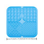 Tapis à Lécher Anti-Glouton pour Chien et Chat – Silicone Antidérapant & Lavable | Idéal pour friandises, yaourt, repas lents
