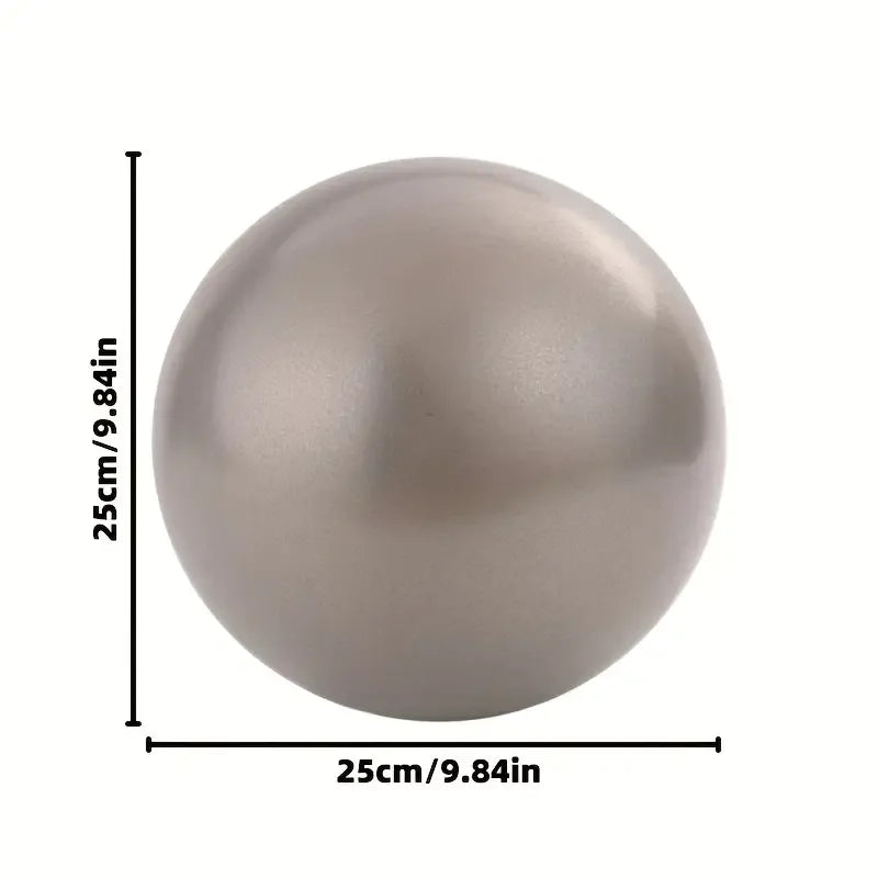 Balle de Pilates 25 cm – Équilibre, Fitness & Yoga | Anti-éclatement & Surface Antidérapante