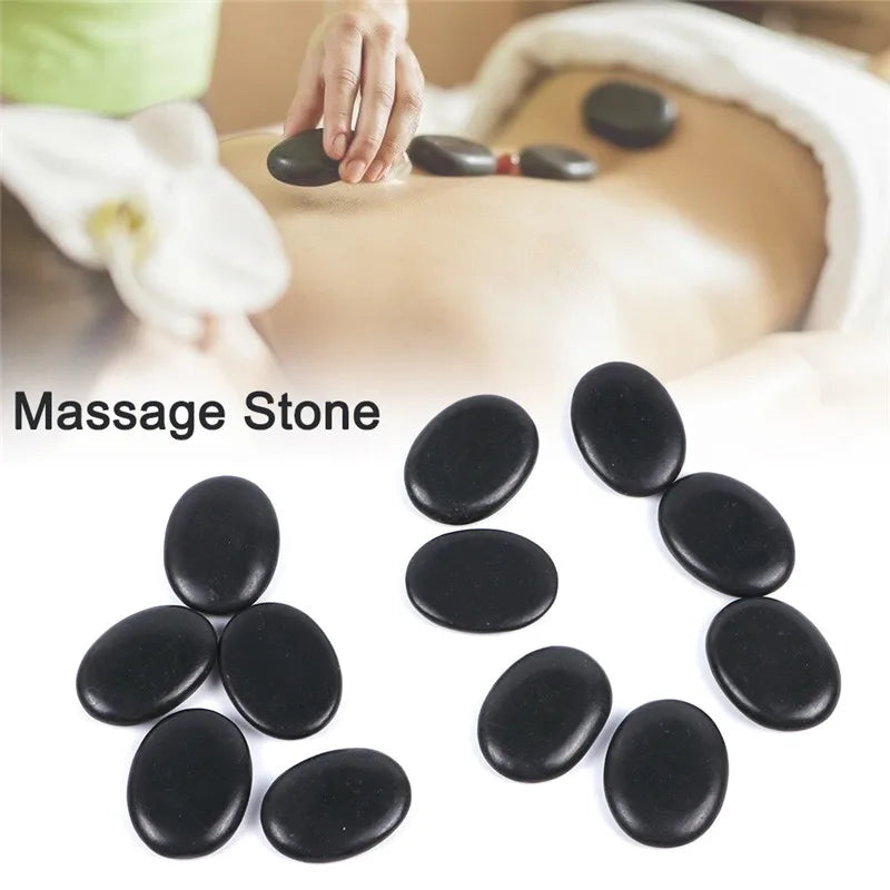 Pierres de Basalte Chauffantes – Accessoire Bien-être et Décoration SPA Maison