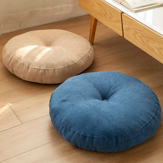 Coussin Rond Zen Confort – Méditation, Yoga & Salon (42 à 55 cm)