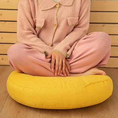 Coussin Rond Zen Confort – Méditation, Yoga & Salon (42 à 55 cm)