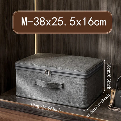 Boîte de Rangement Pliante en Tissu – Grande Capacité, Pliable, Étanche et Empilable