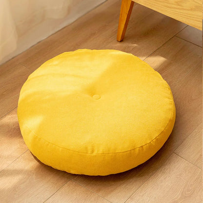 Coussin Rond Zen Confort – Méditation, Yoga & Salon (42 à 55 cm)