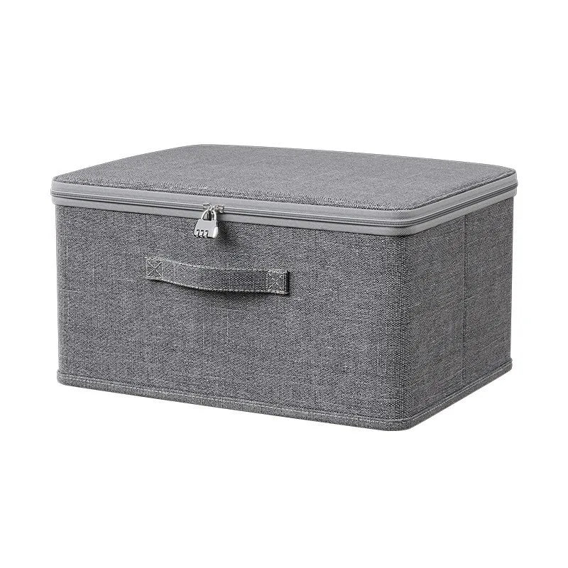 Boîte de Rangement Pliante en Tissu – Grande Capacité, Pliable, Étanche et Empilable