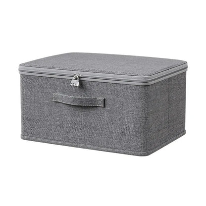 Boîte de Rangement Pliante en Tissu – Grande Capacité, Pliable, Étanche et Empilable
