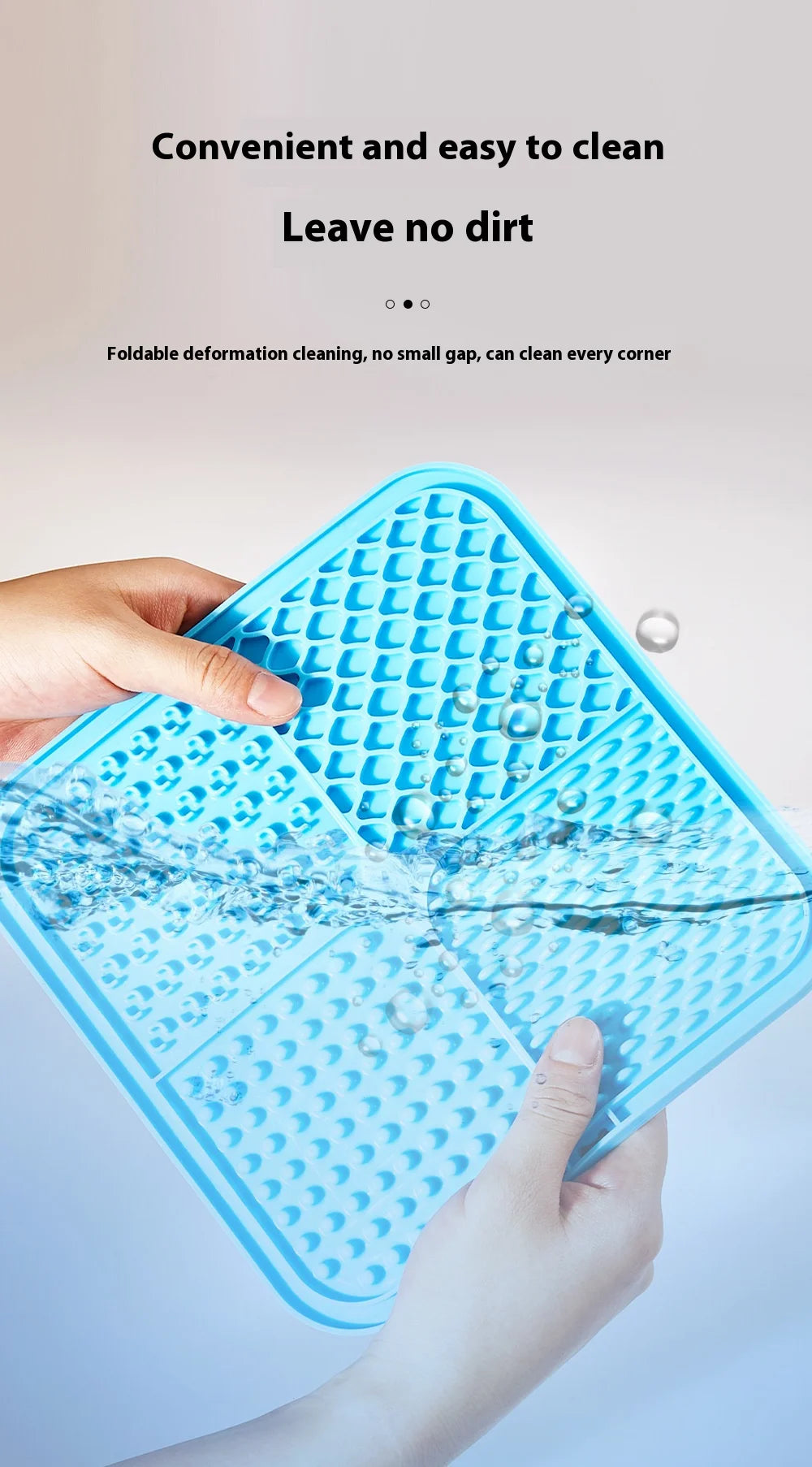 Tapis à Lécher Anti-Glouton pour Chien et Chat – Silicone Antidérapant & Lavable | Idéal pour friandises, yaourt, repas lents