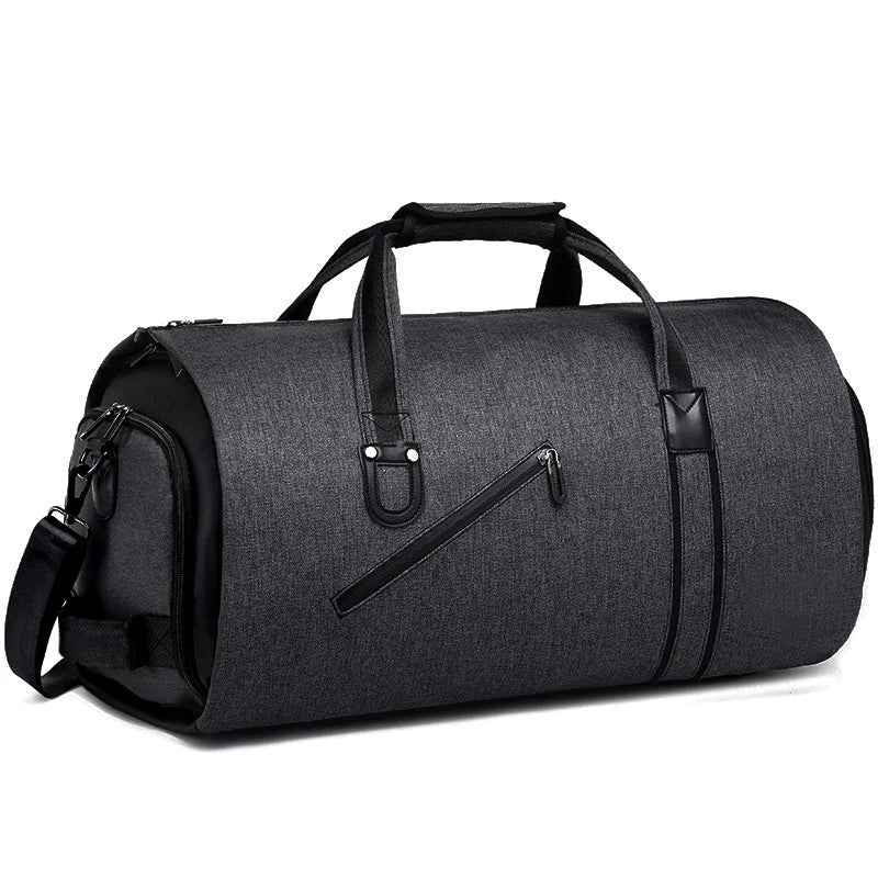 Sac de Voyage 3-en-1 avec Rangement Pliable – Idéal pour les Déplacements, le Sport et les Affaires