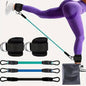Bandes de Résistance avec Sangles de Cheville – Fitness, Yoga, Entraînement Fessiers et Jambes
