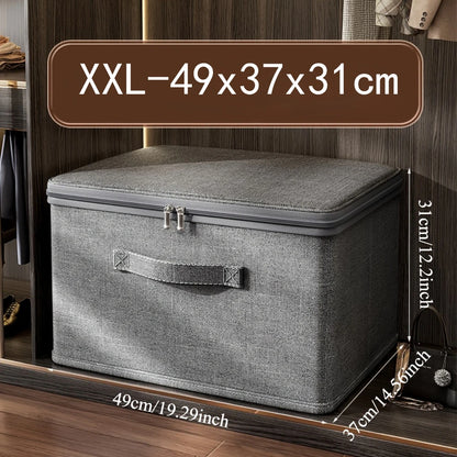 Boîte de Rangement Pliante en Tissu – Grande Capacité, Pliable, Étanche et Empilable