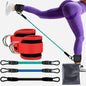 Bandes de Résistance avec Sangles de Cheville – Fitness, Yoga, Entraînement Fessiers et Jambes