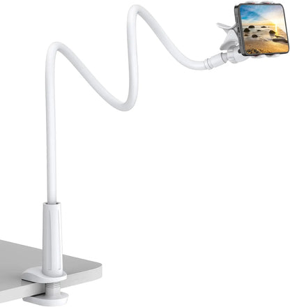 Support Téléphone Flexible 80 cm – Bras Long, Rotation 360°, Fixation Universelle