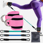 Bandes de Résistance avec Sangles de Cheville – Fitness, Yoga, Entraînement Fessiers et Jambes