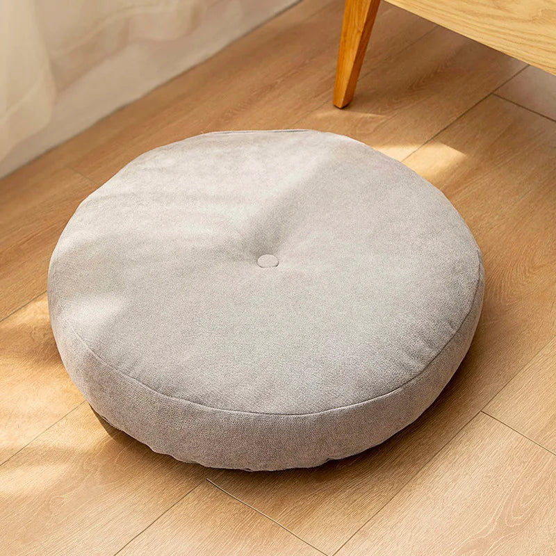 Coussin Rond Zen Confort – Méditation, Yoga & Salon (42 à 55 cm)