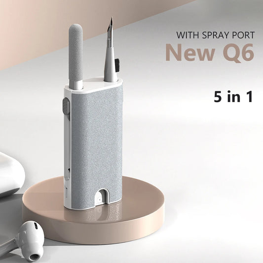 🧼 Kit de Nettoyage Premium 5-en-1 – Design Compact & Haute Précision