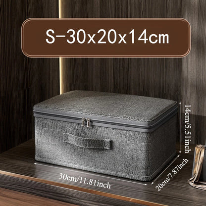 Boîte de Rangement Pliante en Tissu – Grande Capacité, Pliable, Étanche et Empilable