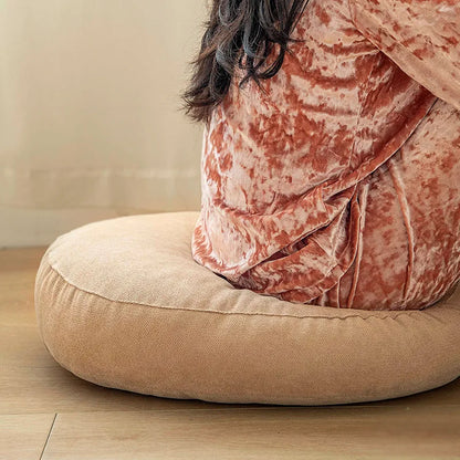 Coussin Rond Zen Confort – Méditation, Yoga & Salon (42 à 55 cm)