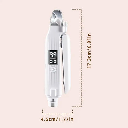 🐾 Coupe-Griffes Électrique 2-en-1 – Lime & Lumière LED Intégrée
