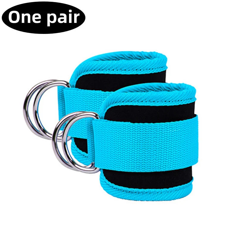 Bandes de Résistance avec Sangles de Cheville – Fitness, Yoga, Entraînement Fessiers et Jambes