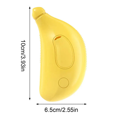 Brosse Vapeur 3-en-1 pour Animaux – Massage, Démêlage & Épilation | Recharge USB & Pulvérisation Vapeur Douce