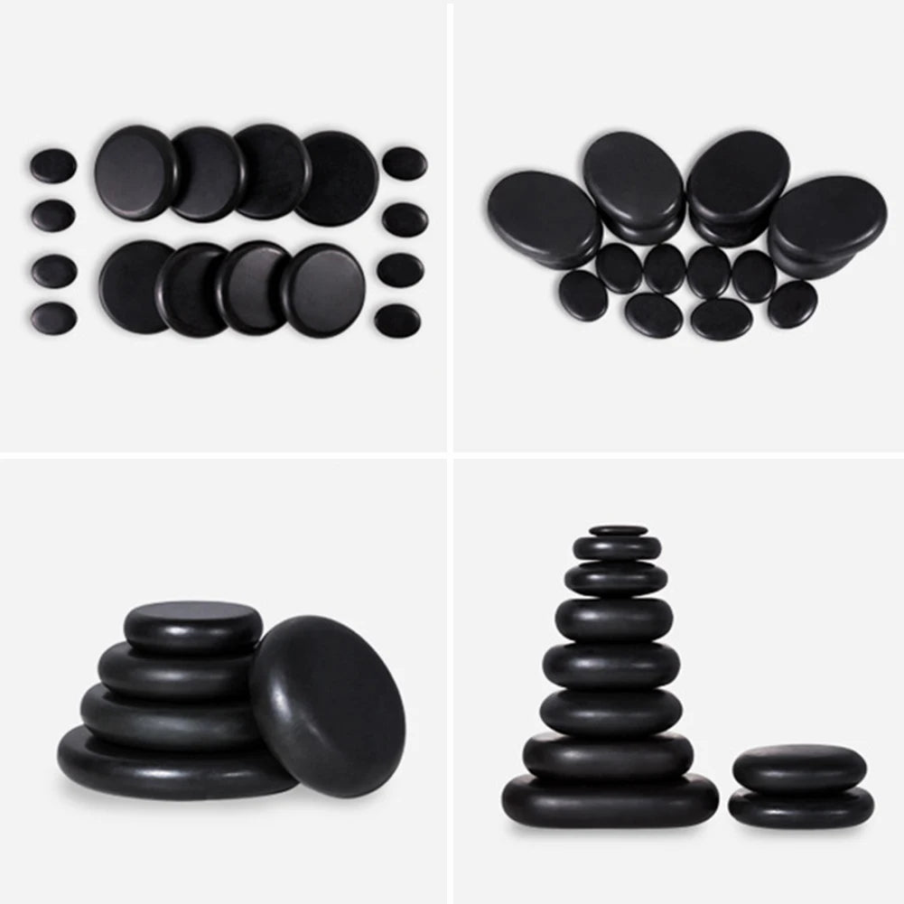 Pierres de Basalte Chauffantes – Accessoire Bien-être et Décoration SPA Maison